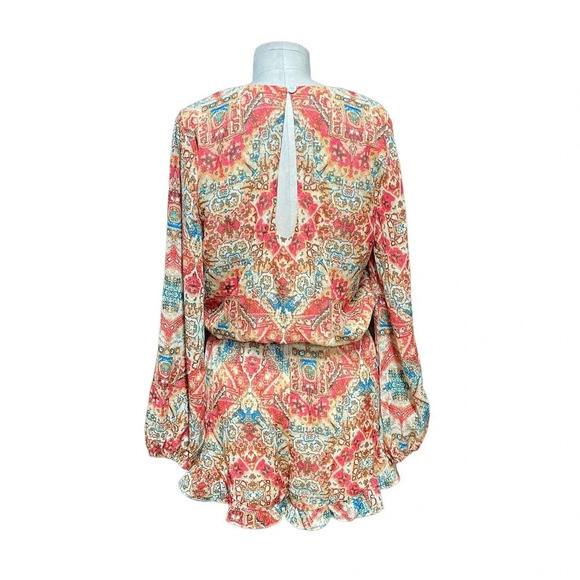 Show‎ Me Your Mumu Rocky Romper Santiago Sandstone Size Large - Picture 6 of 9